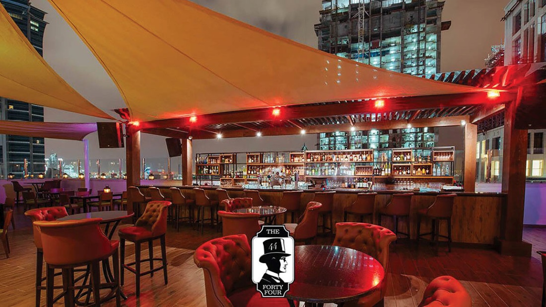 Level 44 bar in Dubai, Al Habtoor