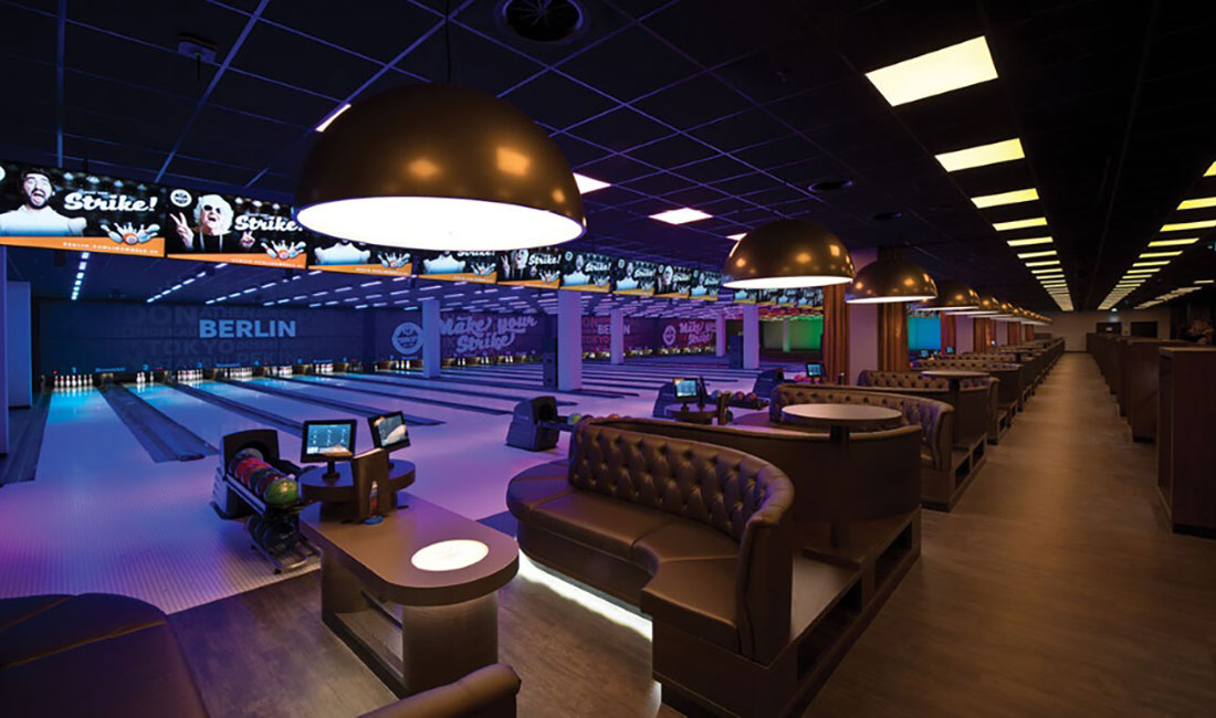 Brunswick distributor Valcke Group Bowling world bowling alley and lounge