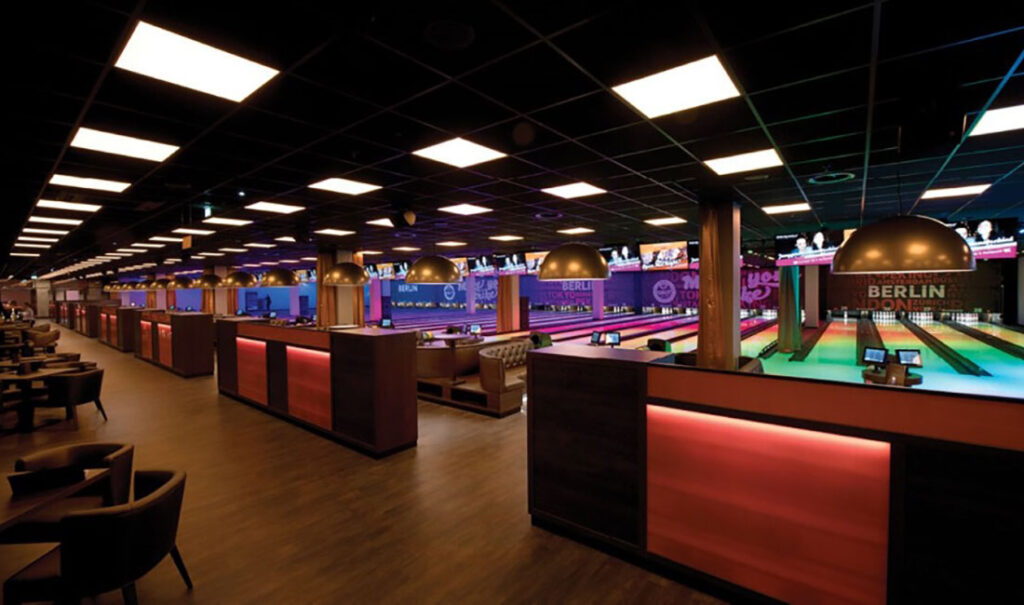 Brunswick distributor Valcke Group Bowling world bowling alley and lounge