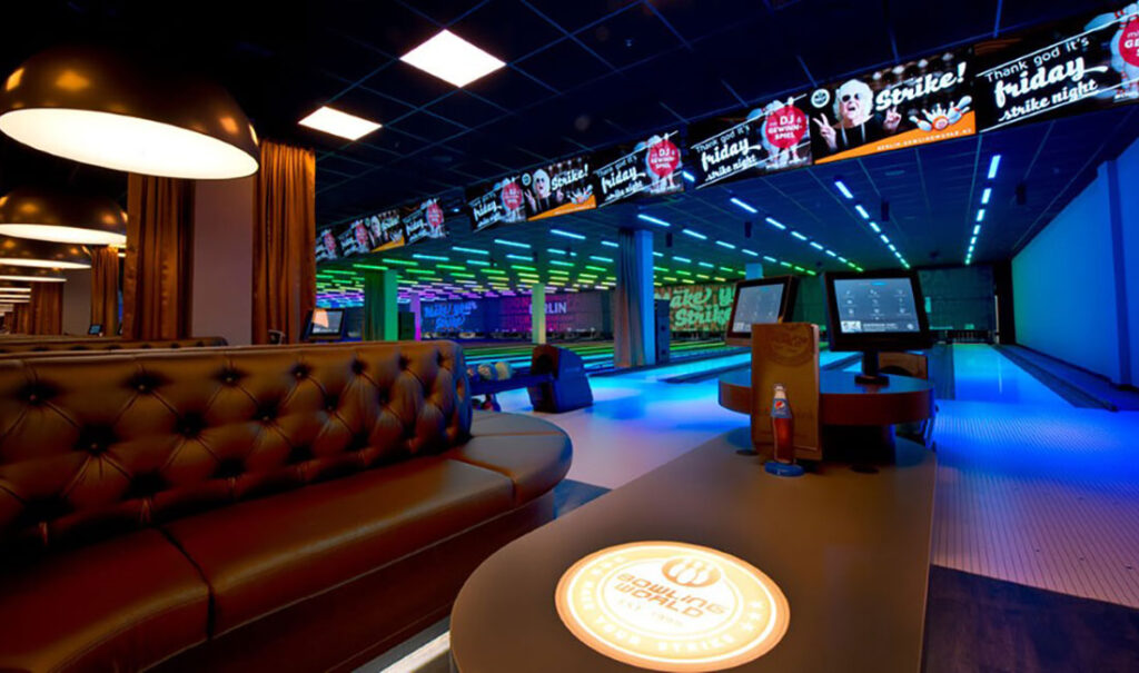 Brunswick distributor Valcke Group Bowling world bowling alley and lounge