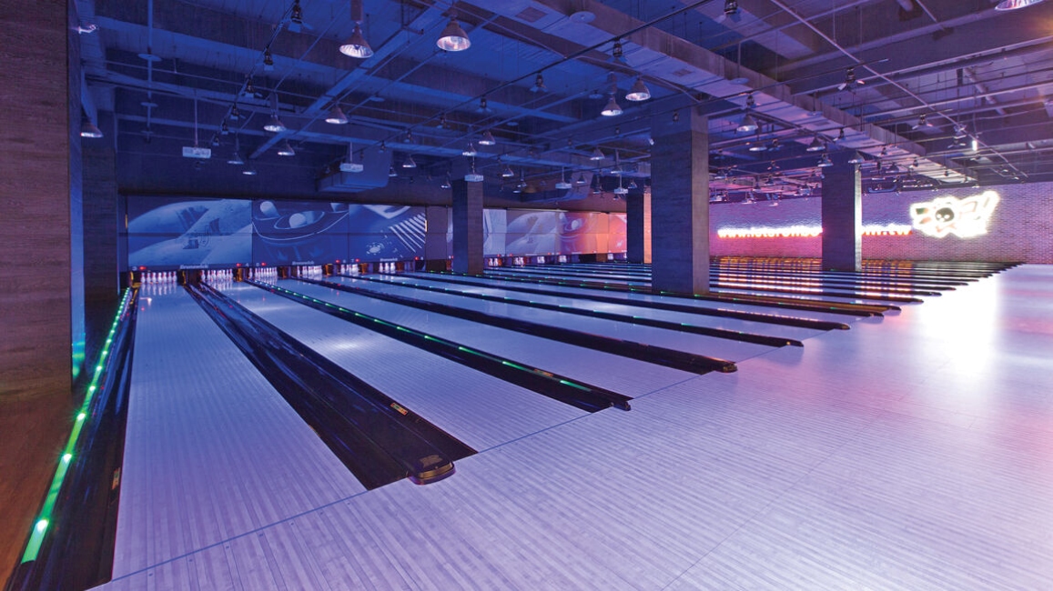 Brunswick distributor - New Hwanan Corporation Let's Roll bowling alley lanes