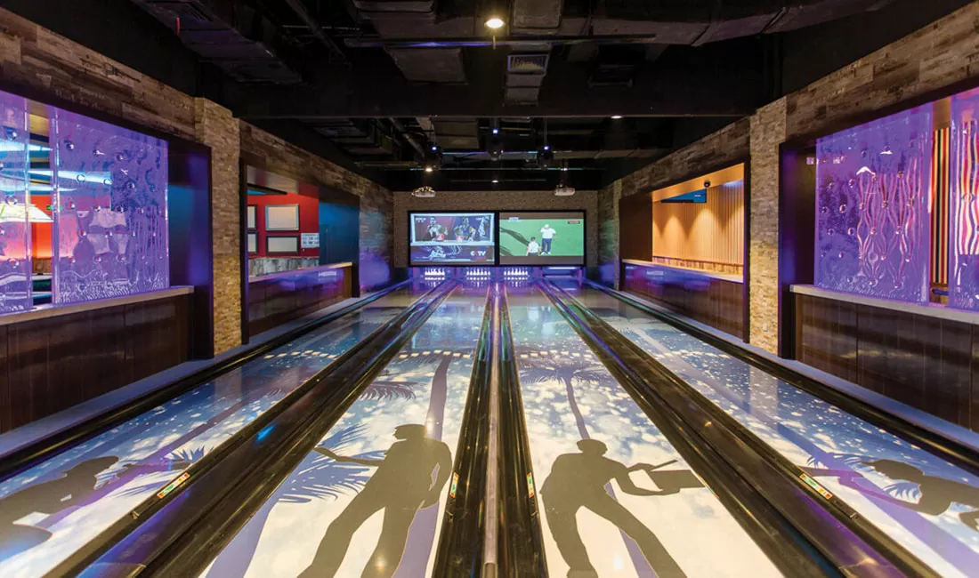 Brunswick distributor FORDtex - Uptown Alley bowling alley, Changzhou, China - Image 3